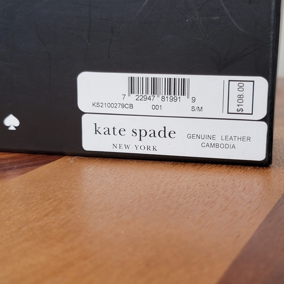 NEW Kate Spade Black Leather Belt Bag with Bow Detail - Picture 9 of 13